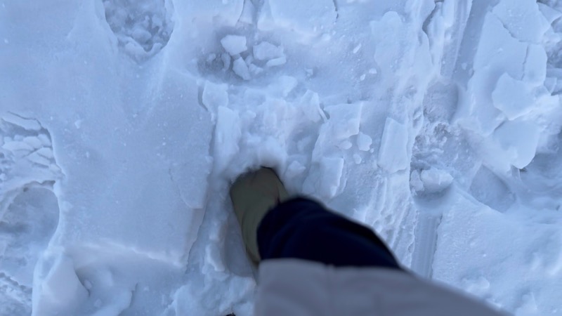 ワークマンの防寒ブーツ氷雪耐滑ケベックネオ