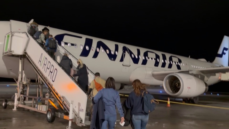 フィンエアーの小型航空機