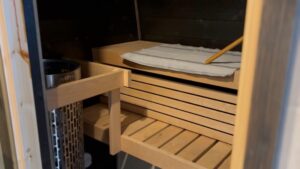 ホリデービレッジイナリの部屋専用サウナ