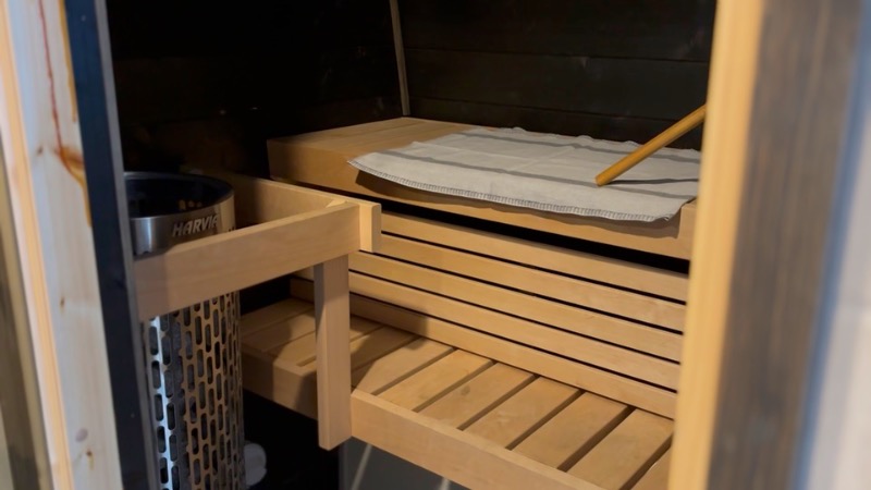 ホリデービレッジイナリの部屋専用サウナ