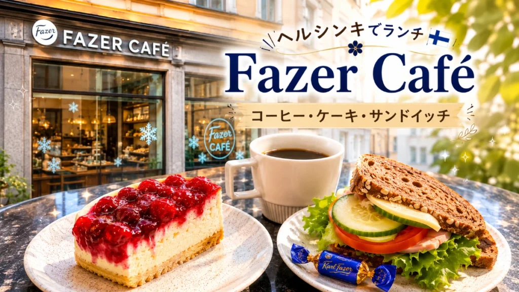 ヘルシンキのファッツェルカフェ